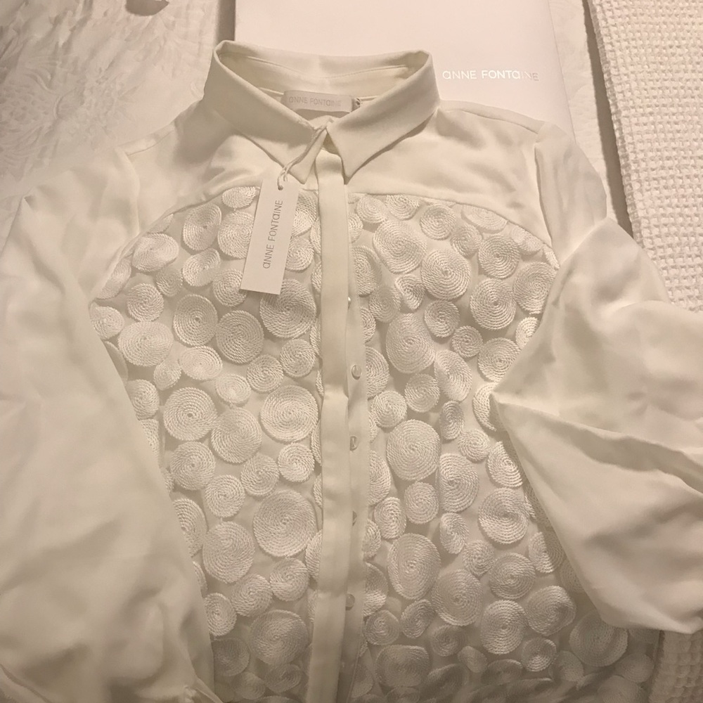 Anne Fontaine brand new blouse.